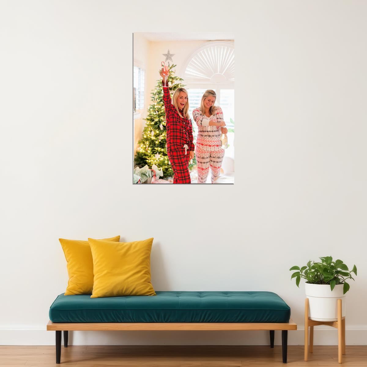 Pajama Party Three Sexy Female Models Picture Poster Wall Art Print Home Wall Decor - xonomax