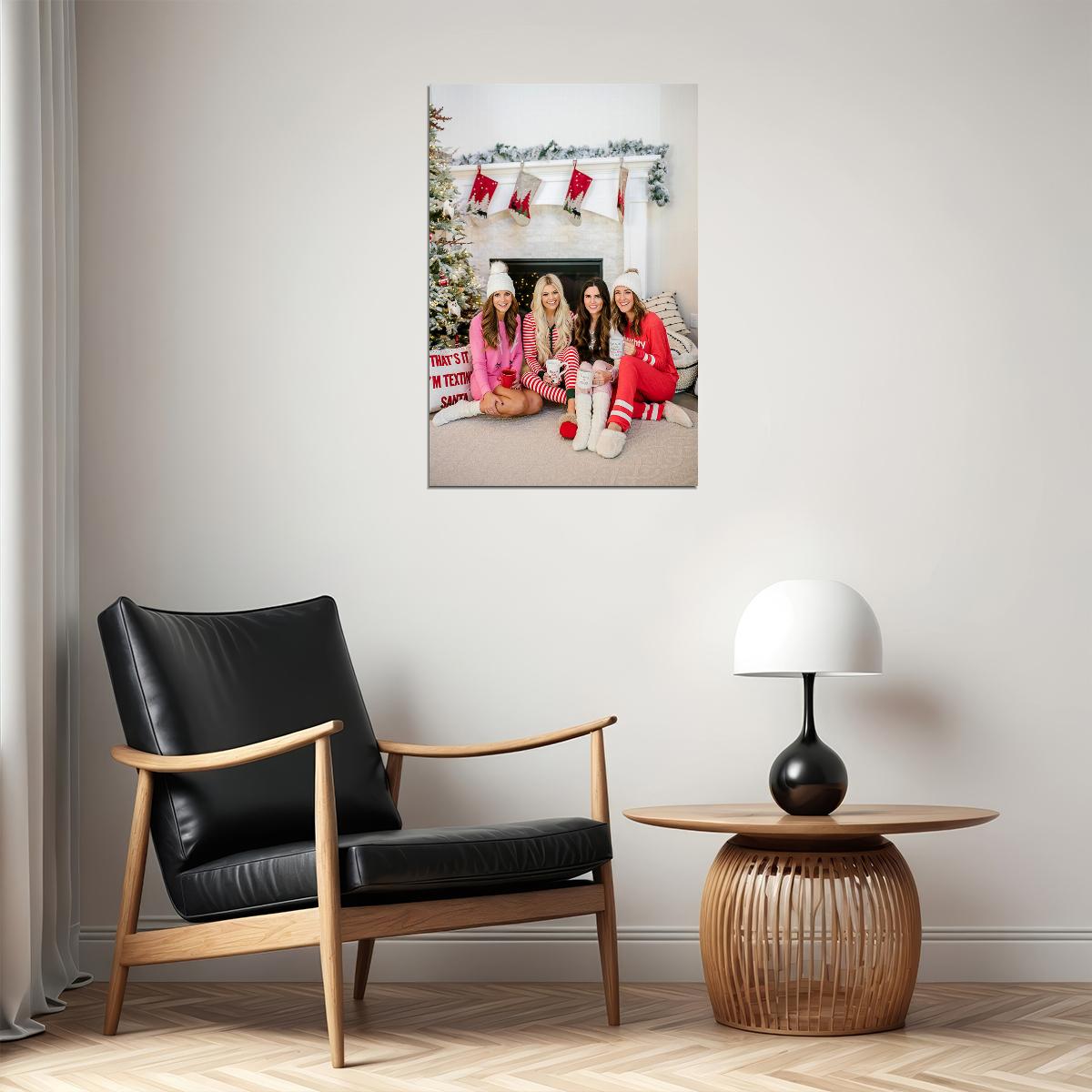Pajama Party Three Female Models Picture Poster Wall Art Print Home Wall Decor - xonomax