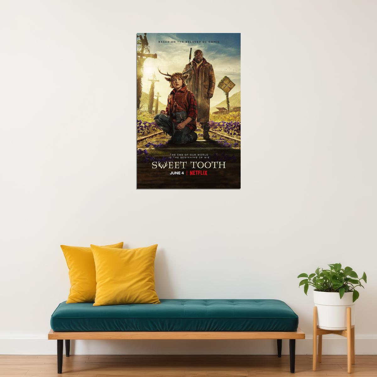 Sweet Tooth Movie Action Adventure Drama Poster Wall Art Print Home Wall Decor