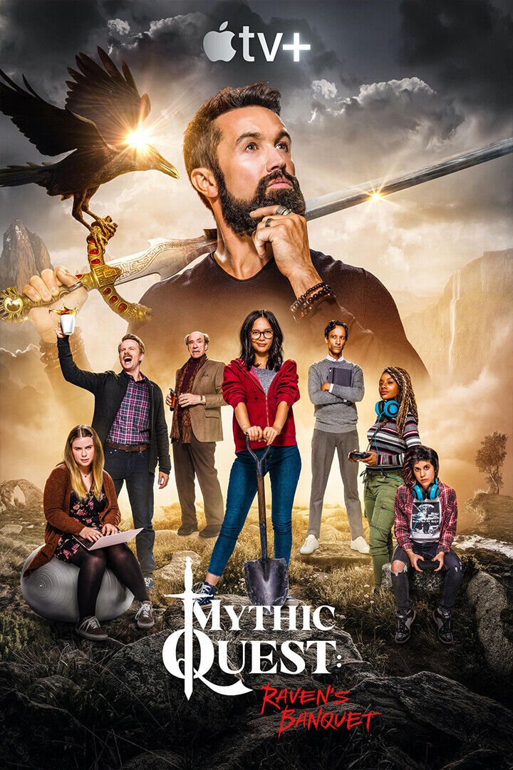 Mythic Quest Movie Comedi Adventure Poster Wall Art Print Home Wall Decor