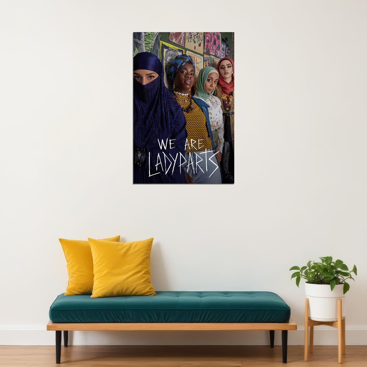 We Are Lady Parts Movie Comedy Music Poster Wall Art Print Home Wall Decor