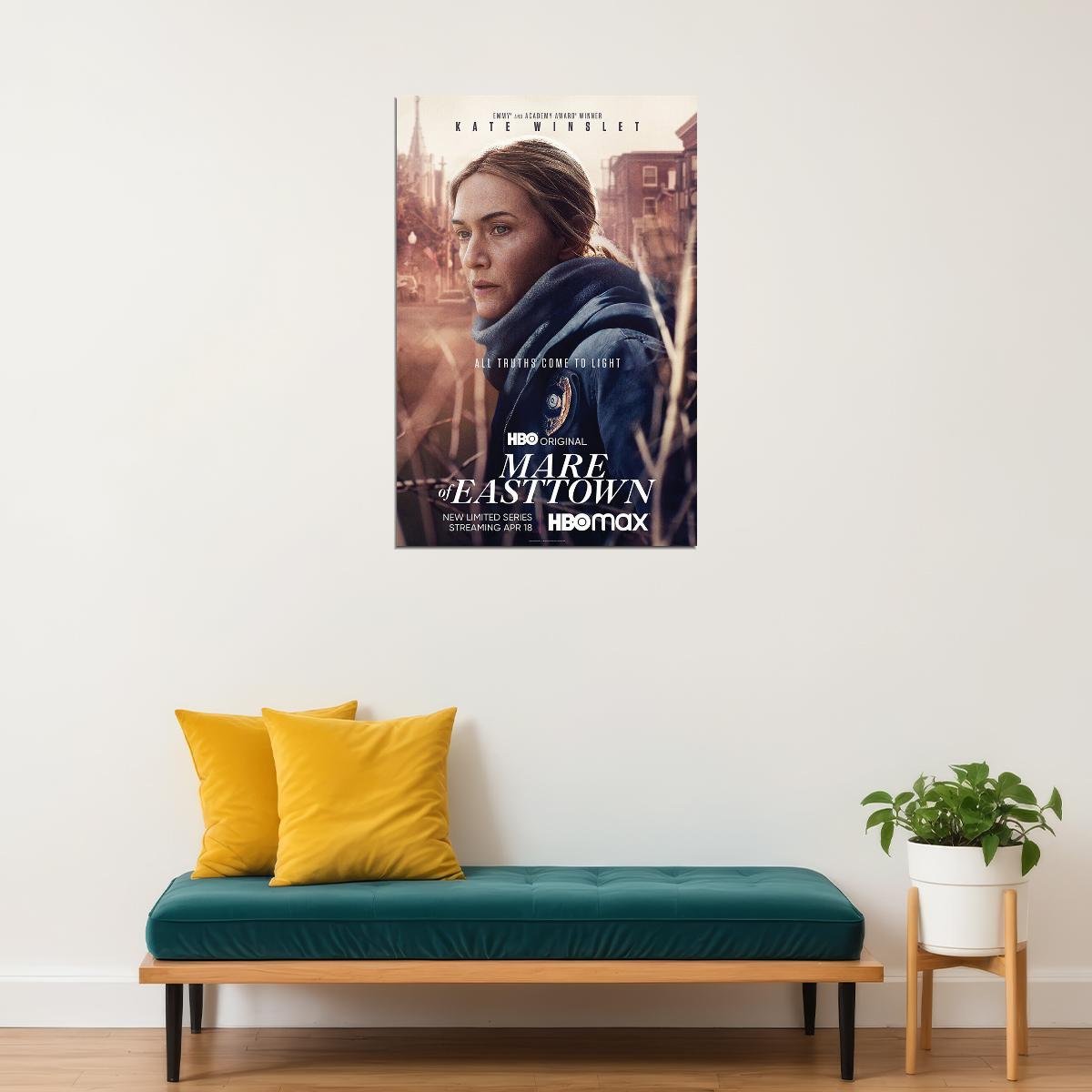 Mare Of Easttown Movie Crime Drama Mystery Poster Wall Art Print Home Wall Decor