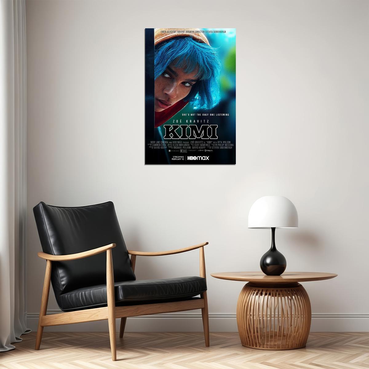 Kimi Movie Crime Drama Thriller Action Poster Wall Art Print Home Wall Decor