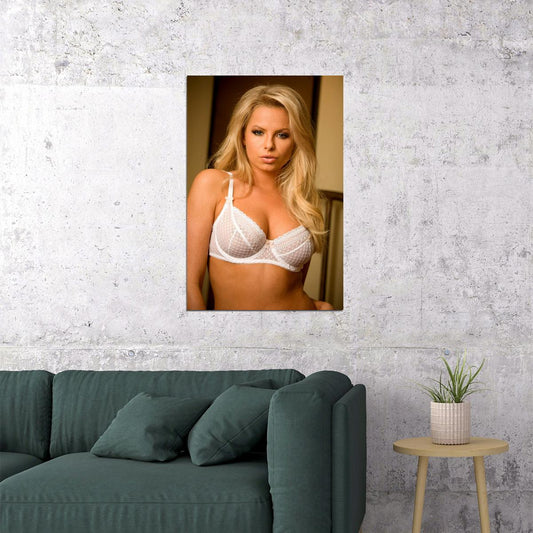 Taylor James Sexy Female Model Poster Wall Art Print Home Wall Decor - xonomax