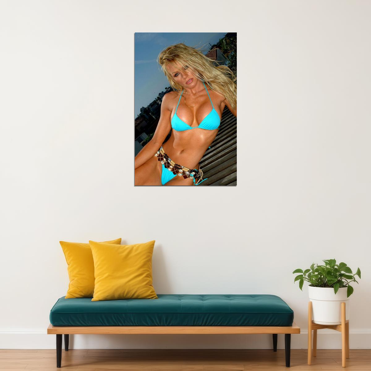 Nikki Ziering Sexy Female Model Beautiful Actor Poster Wall Art Print Home Wall Decor - xonomax