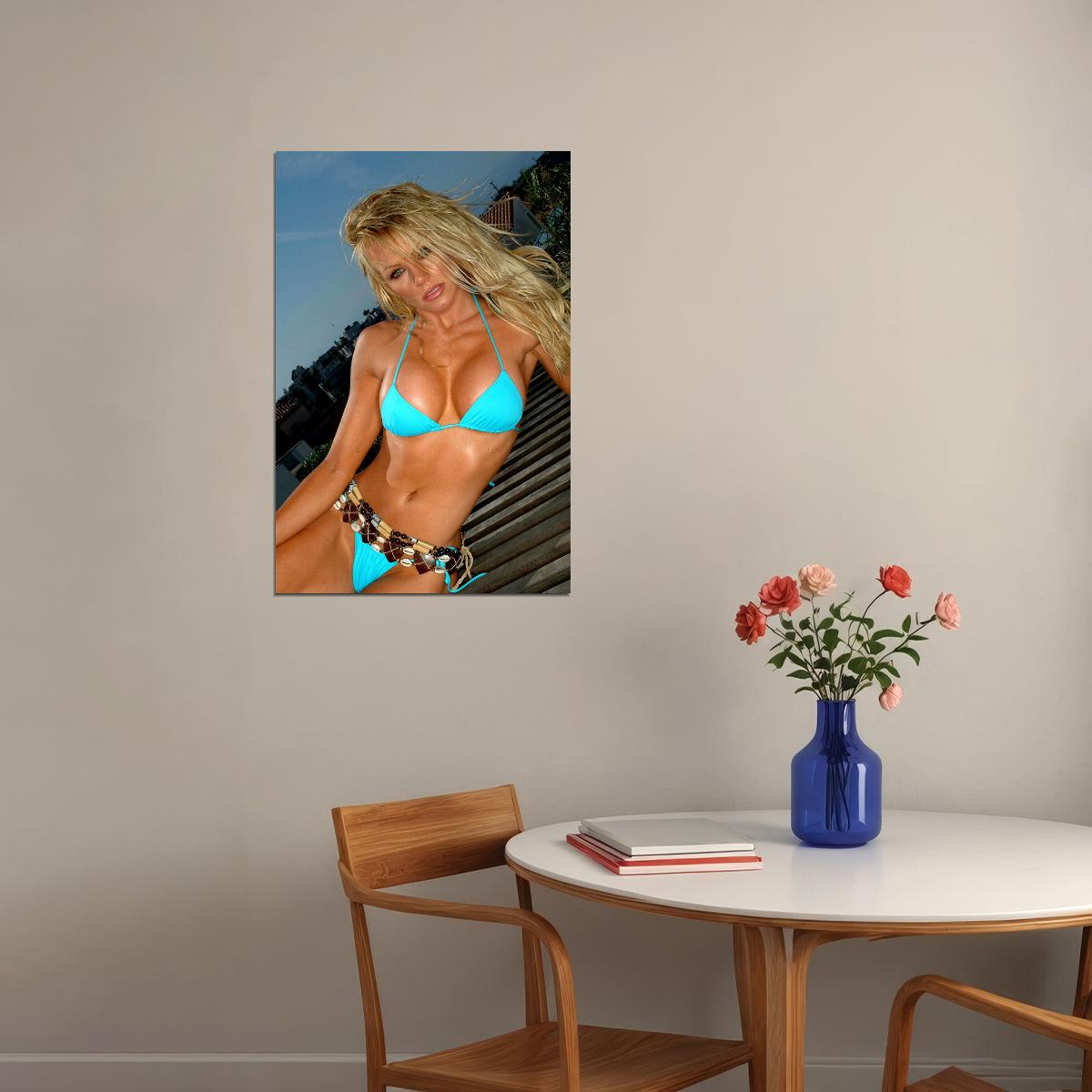 Nikki Ziering Sexy Female Model Beautiful Actor Poster Wall Art Print Home Wall Decor - xonomax