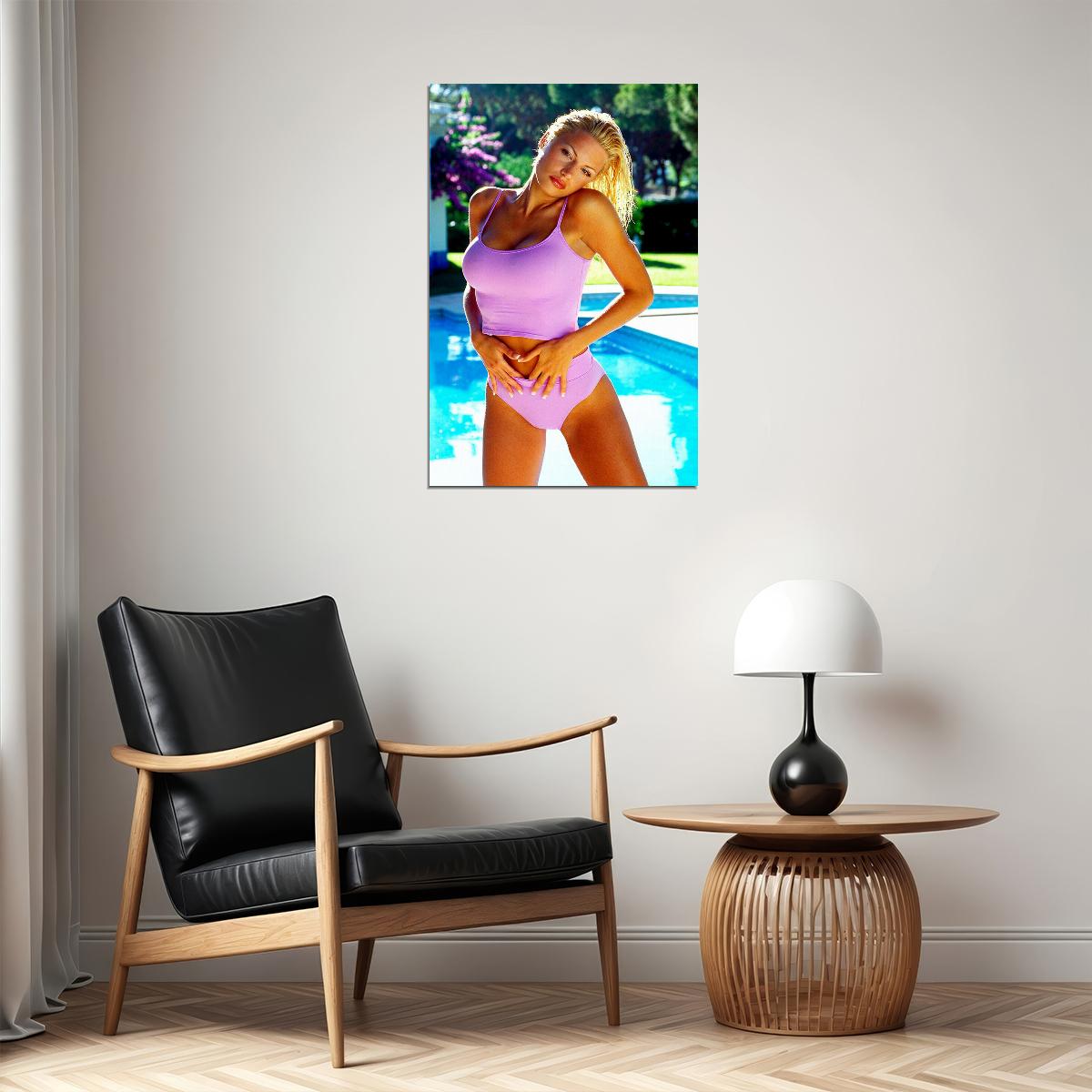 Charlie Oneale Sexy Female Model Fashion Poster Wall Art Print Home Wall Decor - xonomax