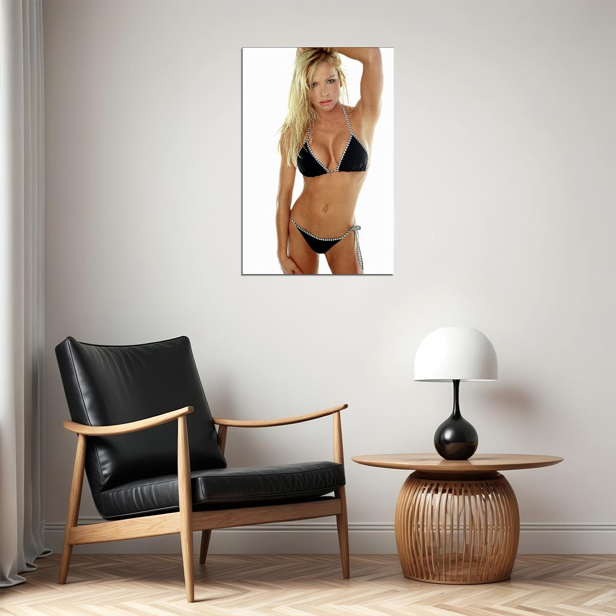 Nikki Ziering Sexy Female Model Blonde Model Poster Wall Art Print Home Wall Decor - xonomax