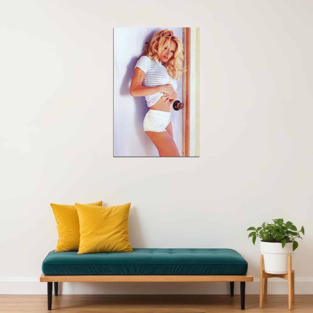 Pamela Pam Anderson Sexy Model Producer Actress Poster Wall Art Print Home Wall Decor - xonomax