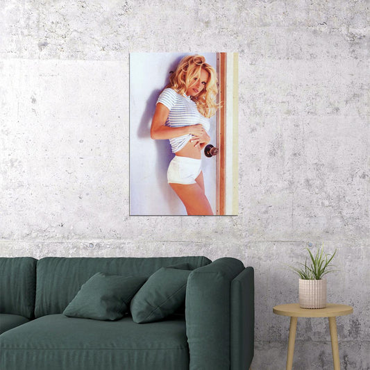 Pamela Pam Anderson Sexy Model Producer Actress Poster Wall Art Print Home Wall Decor - xonomax