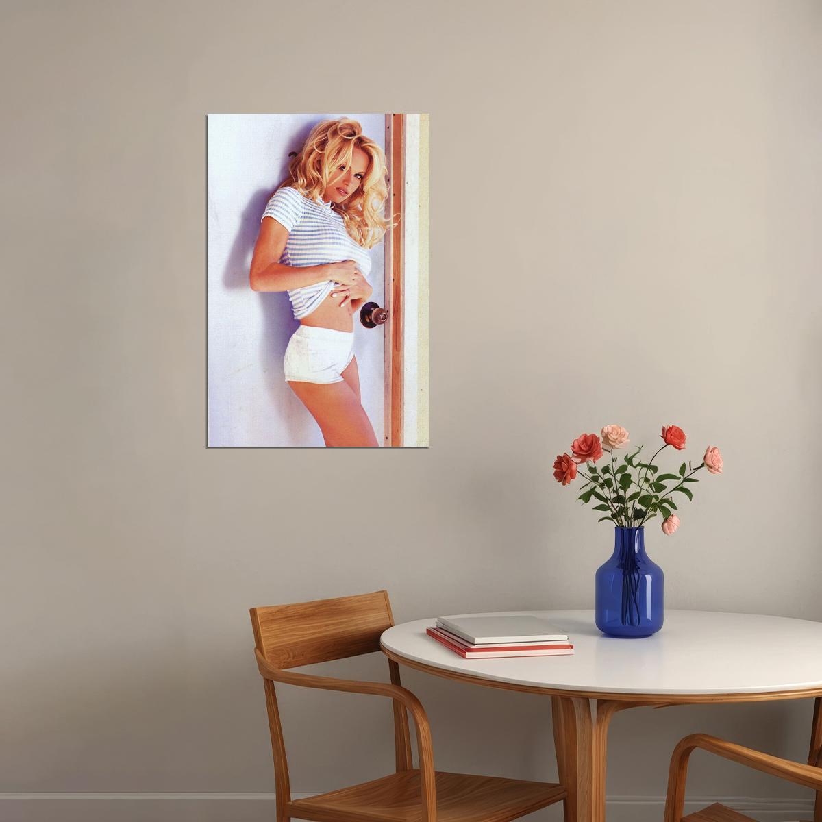 Pamela Pam Anderson Sexy Model Producer Actress Poster Wall Art Print Home Wall Decor - xonomax