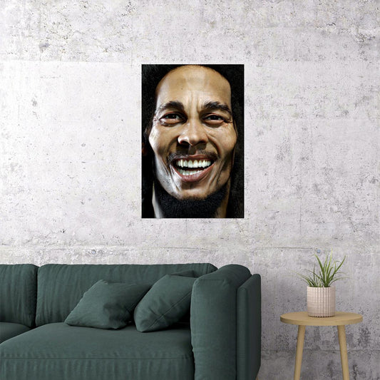 Bob Marley Songs Of Freedom Jamaican Rock Poster Wall Art Print Home Wall Decor - xonomax