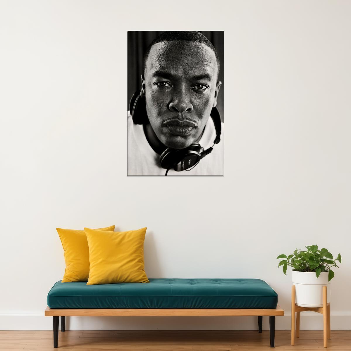 Dr. Dre Rap Artist Aftermath Music Album 1996 Poster Wall Art Print Home Wall Decor - xonomax