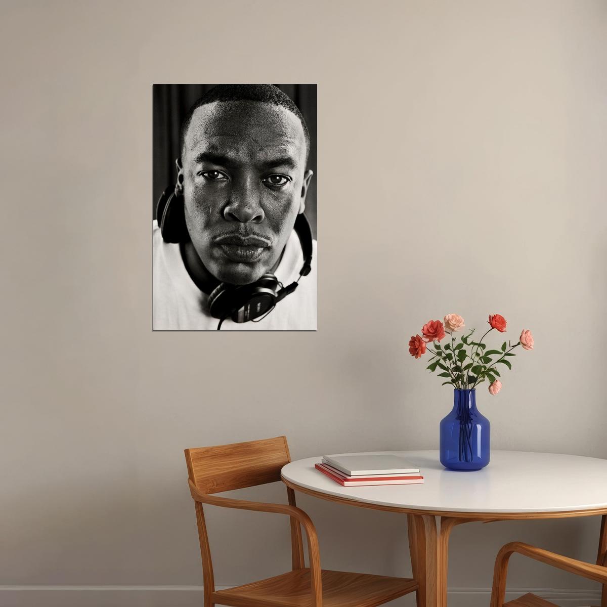 Dr. Dre Rap Artist Aftermath Music Album 1996 Poster Wall Art Print Home Wall Decor - xonomax