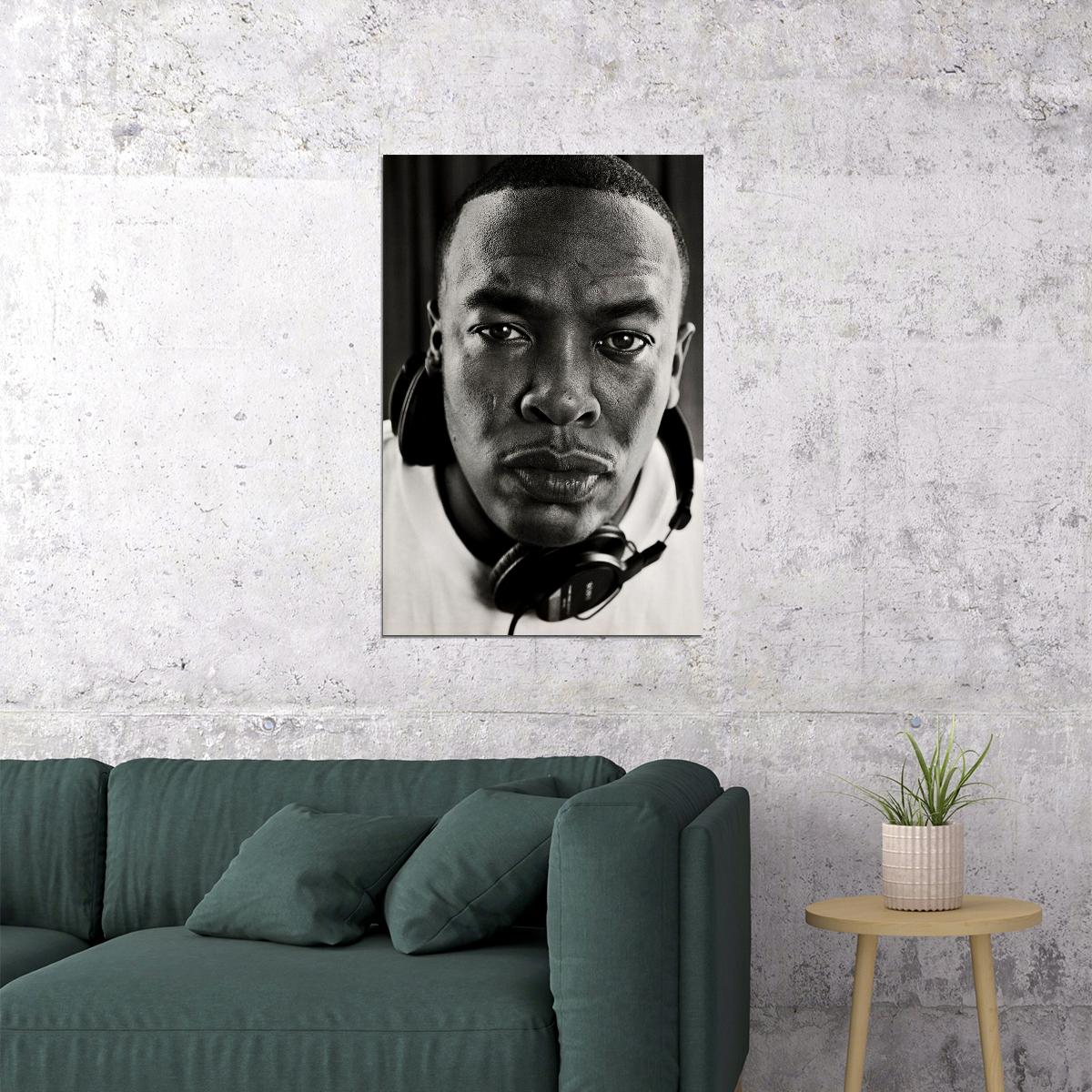 Dr. Dre Rap Artist Aftermath Music Album 1996 Poster Wall Art Print Home Wall Decor - xonomax