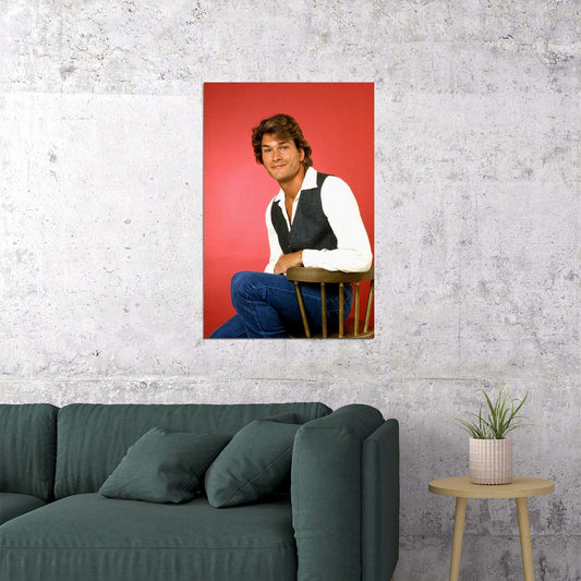 Patrick Swayze Movie Stars Actor Singer Poster Wall Art Print Home Wall Decor - xonomax