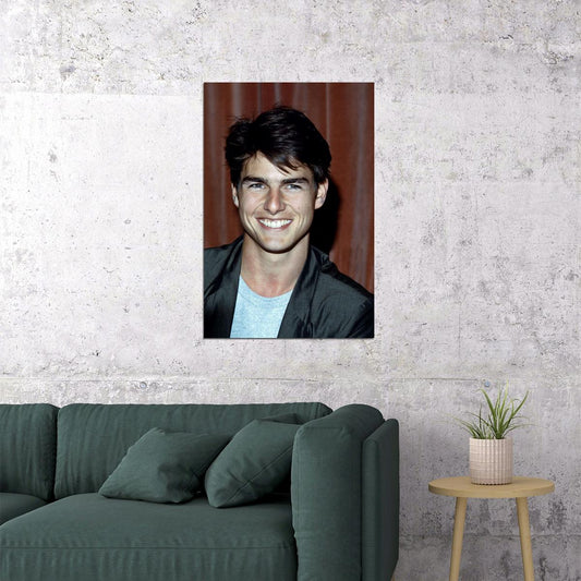 Tom Cruise Young Award Winning Actor Artist Poster Wall Art Print Home Wall Decor - xonomax