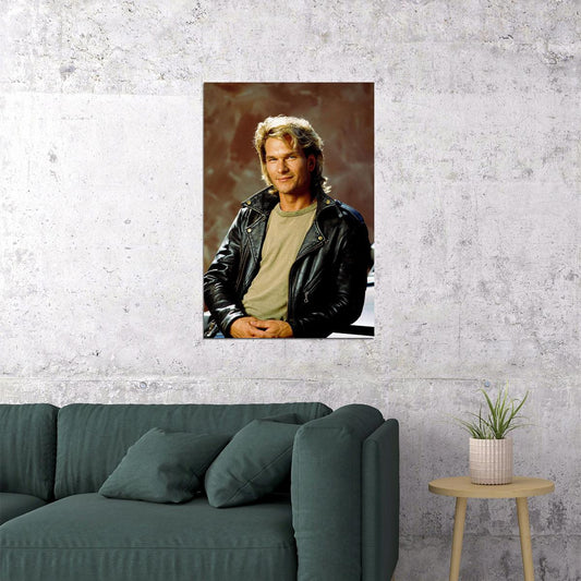 Patrick Swayze Movie Stars Dancer Artist Poster Wall Art Print Home Wall Decor - xonomax