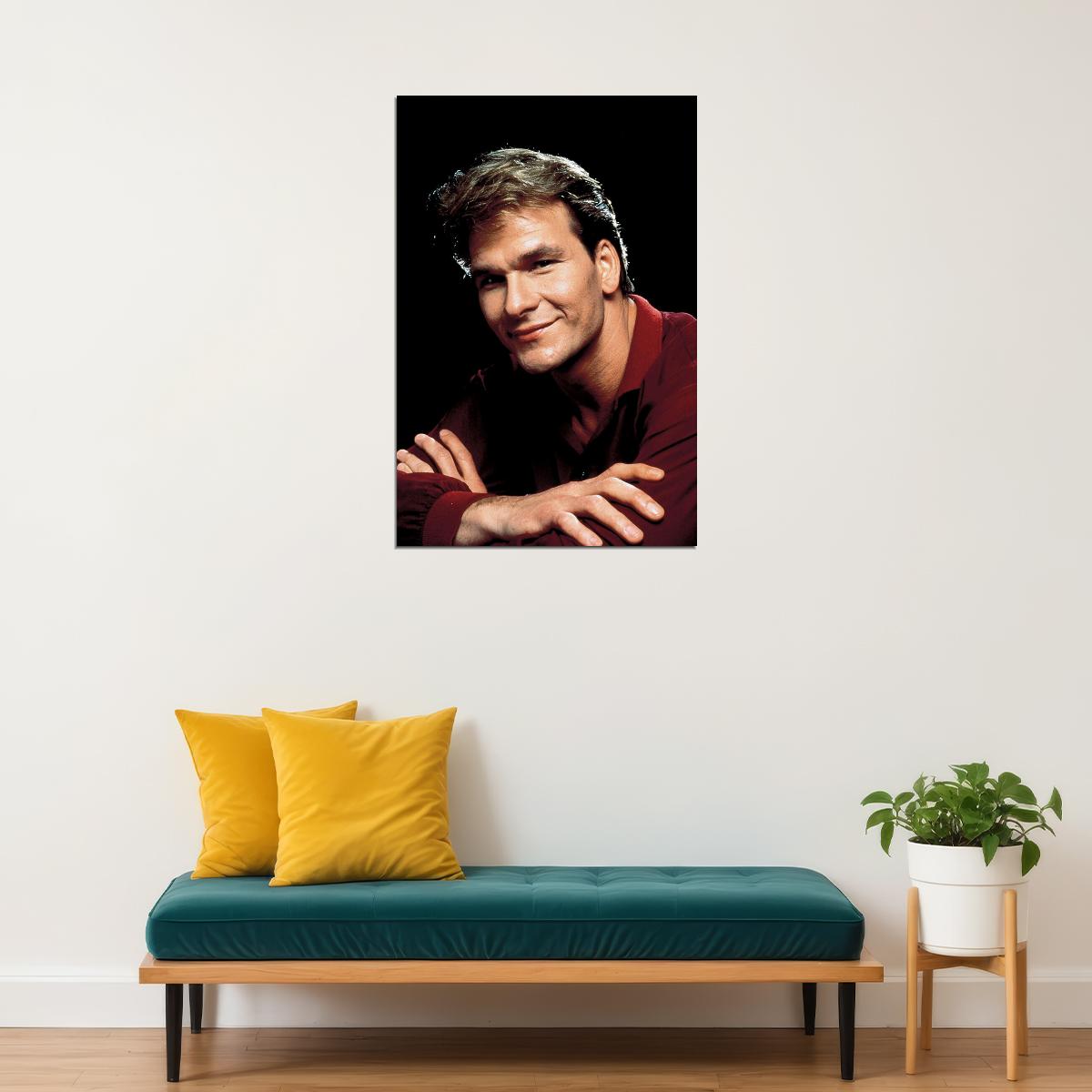 Patrick Swayze Movie Stars Singer Dancer Poster Wall Art Print Home Wall Decor - xonomax