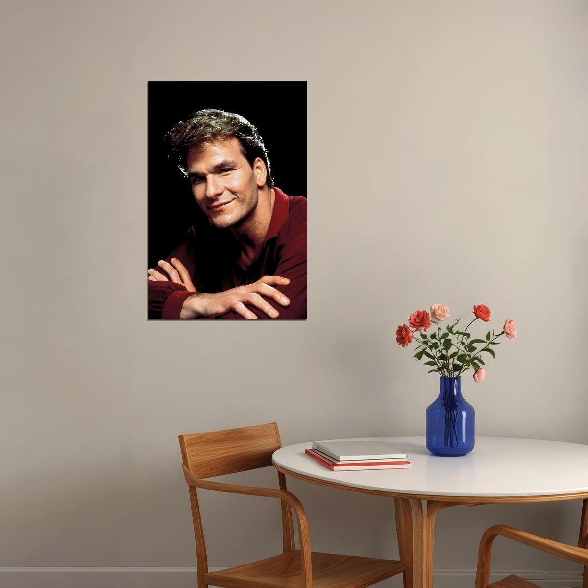 Patrick Swayze Movie Stars Singer Dancer Poster Wall Art Print Home Wall Decor - xonomax