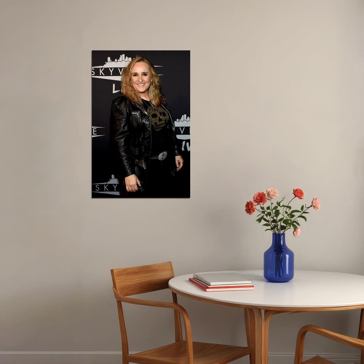 Melissa Etheridge Black Leather Musician Photo Poster Wall Art Print Home Wall Decor - xonomax