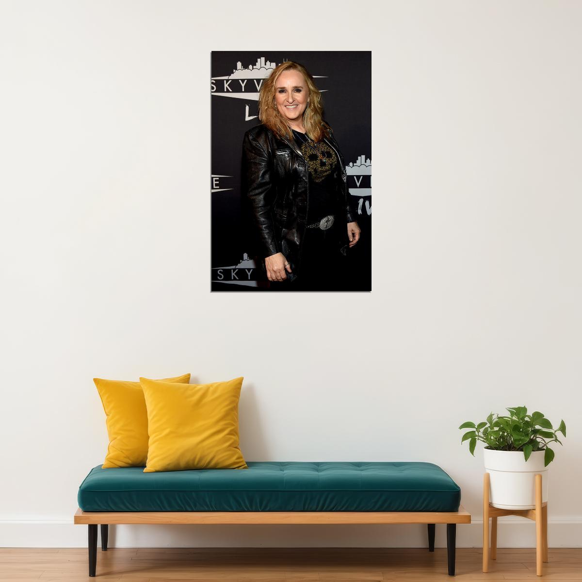 Melissa Etheridge Black Leather Musician Photo Poster Wall Art Print Home Wall Decor - xonomax