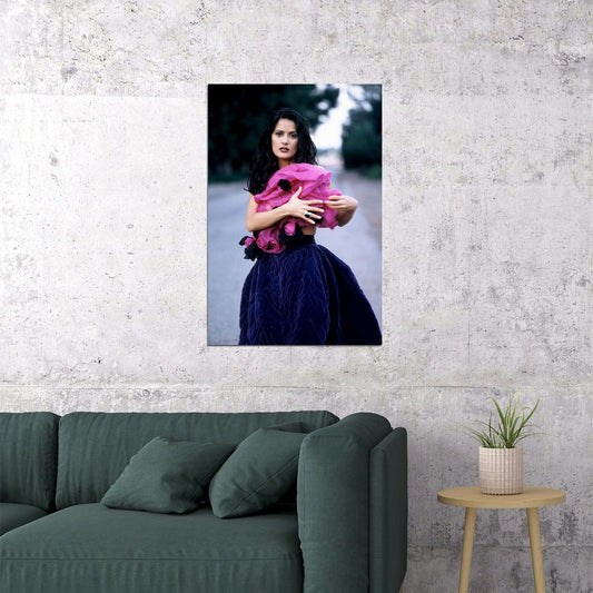 Actress Salma Hayek Attractive Artist Picture Poster Wall Art Print Home Wall Decor - xonomax