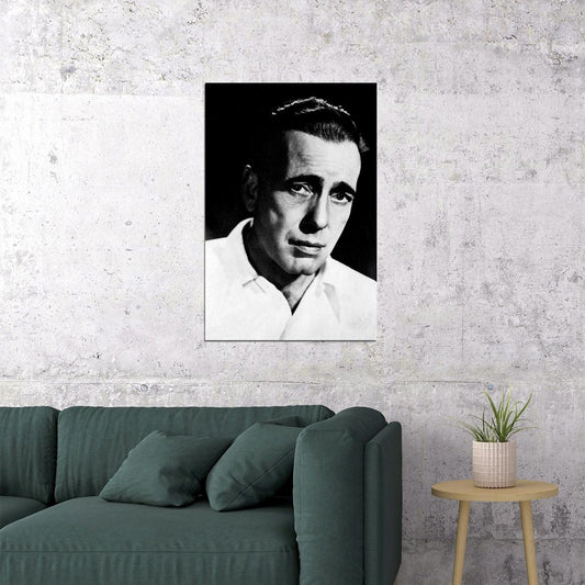 Humphrey Bogart American Actress Poster Wall Art Print Home Wall Decor - xonomax