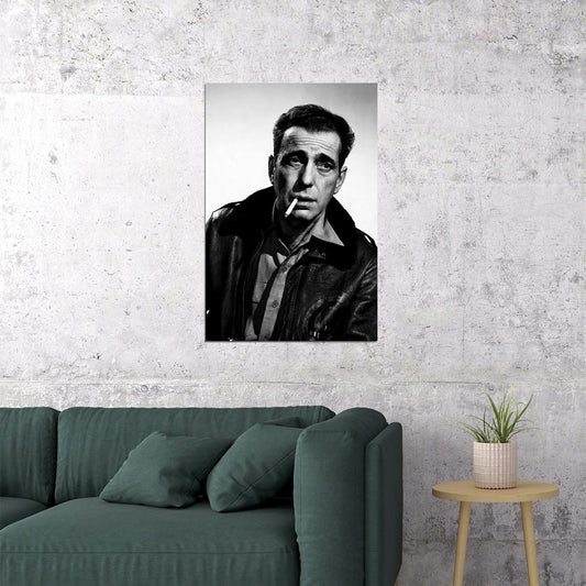 Humphrey Bogart American Actress Poster Wall Art Print Home Wall Decor - xonomax