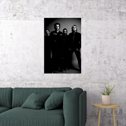 The Cult Rock Group Pose 1985 Metal Poster Wall Art Print Home Wall Decor - xonomax