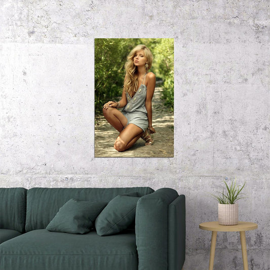 Babes In The Woods Blonde Hair Female Model Poster Wall Art Print Home Wall Decor - xonomax