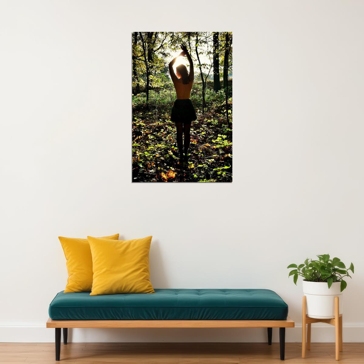 Babes In The Woods Picture Female Model Poster Wall Art Print Home Wall Decor - xonomax