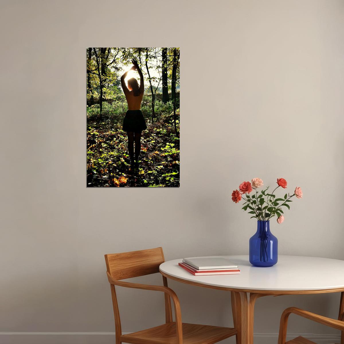 Babes In The Woods Picture Female Model Poster Wall Art Print Home Wall Decor - xonomax