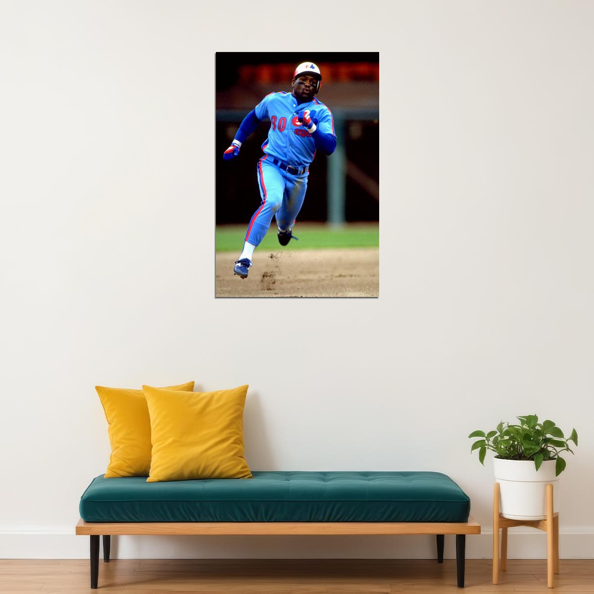 Baseball Tim Raines Chicago Poster Wall Art Print Home Wall Decor - xonomax