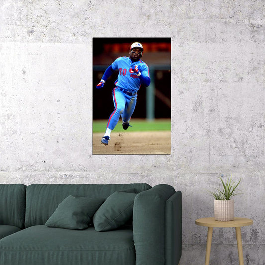 Baseball Tim Raines Chicago Poster Wall Art Print Home Wall Decor - xonomax