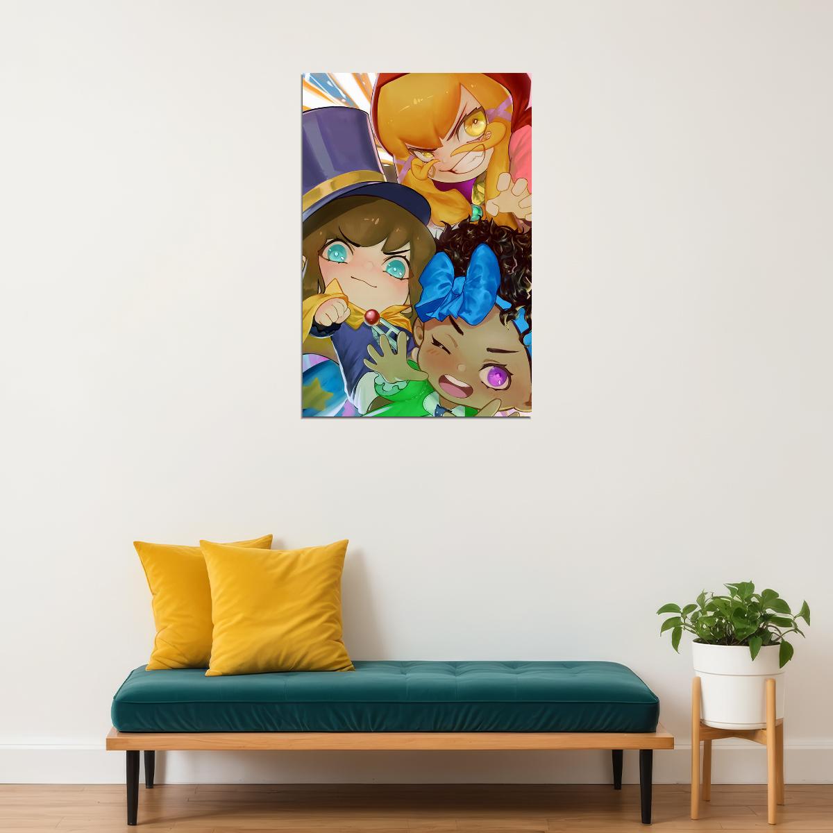 A Puff In Time Gaming Marijuana Theme Characters Poster Wall Art Print Home Wall Decor
