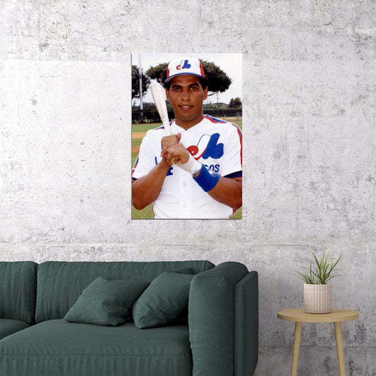 Baseball Andres Galarraga Expos Sports Poster Wall Art Print Home Wall Decor - xonomax