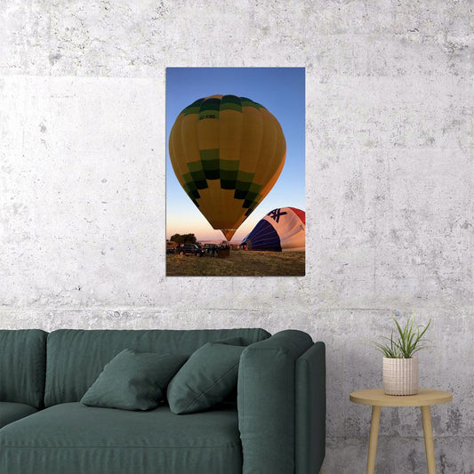 Ballooning Sports Landscape Picture Poster Wall Art Print Home Wall Decor - xonomax