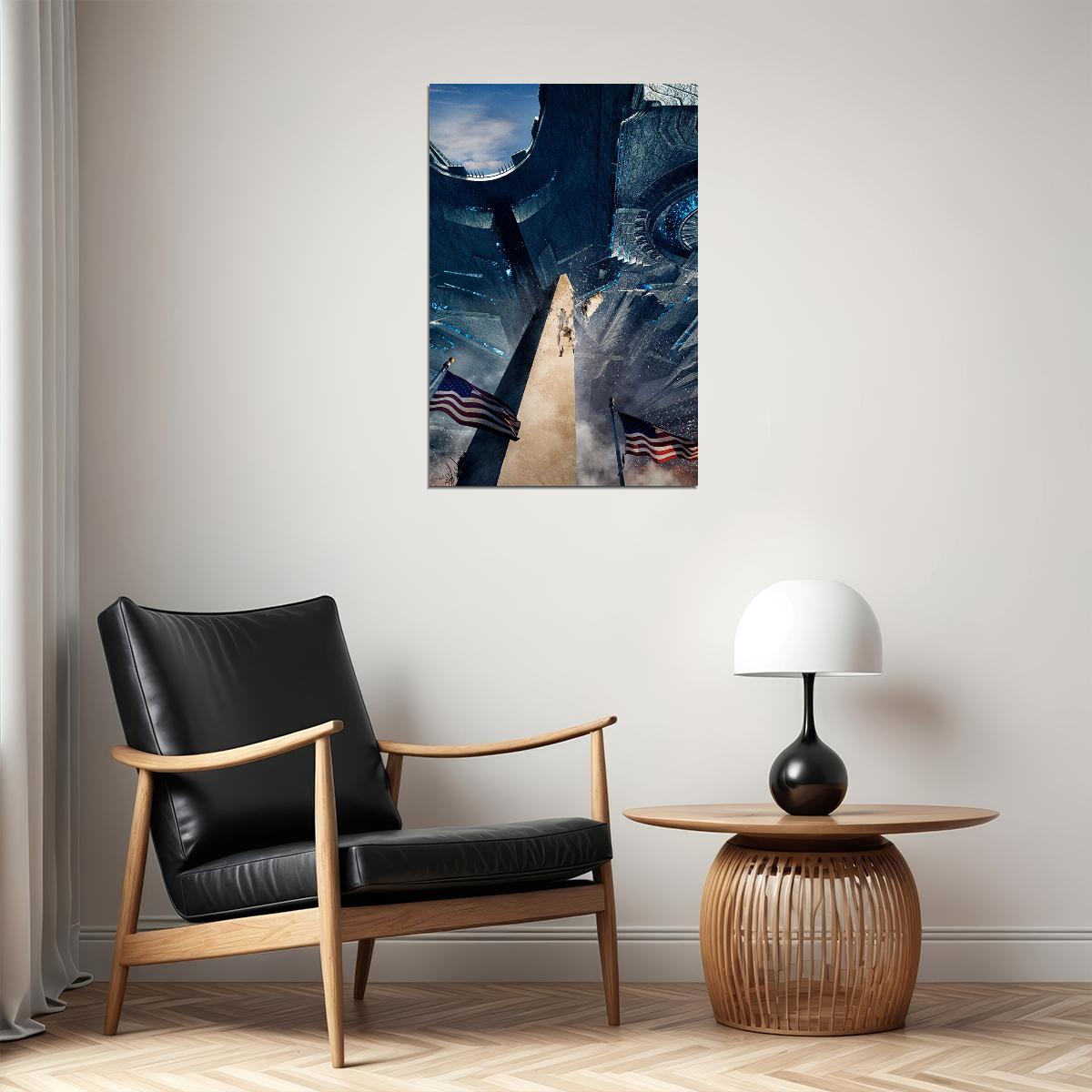 Independence Day Movie Alien Science Fiction Poster Wall Art Print Home Wall Decor