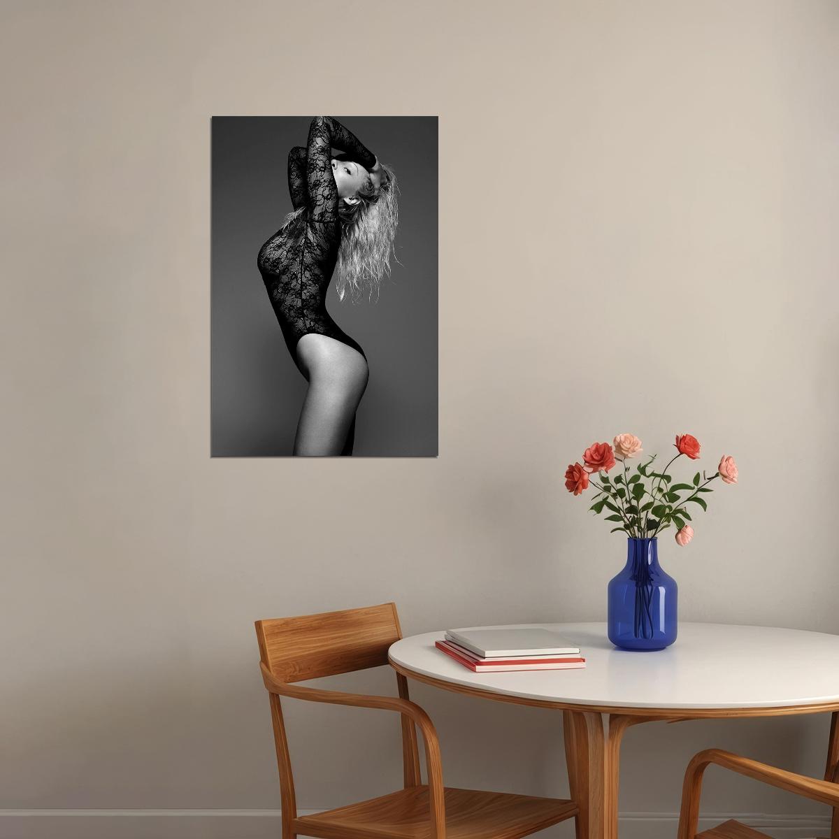Pamela Pam Anderson Sexy Writer Model Fashion Poster Wall Art Print Home Wall Decor - xonomax