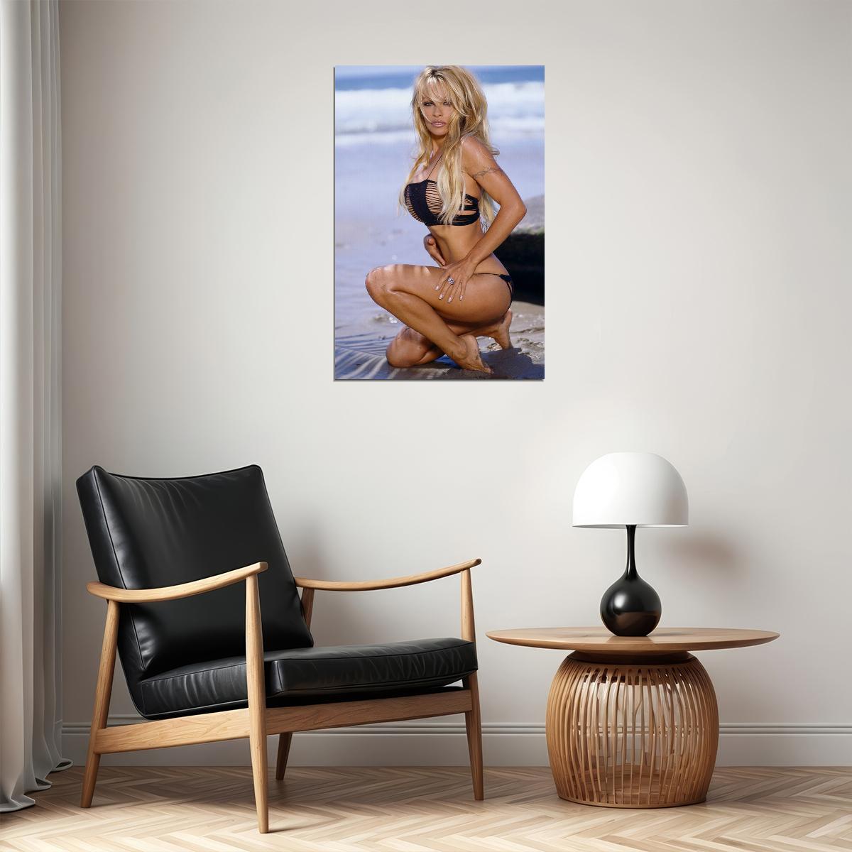 Pam Anderson Sexy Model Artist Cover Girl Writer Poster Wall Art Print Home Wall Decor - xonomax