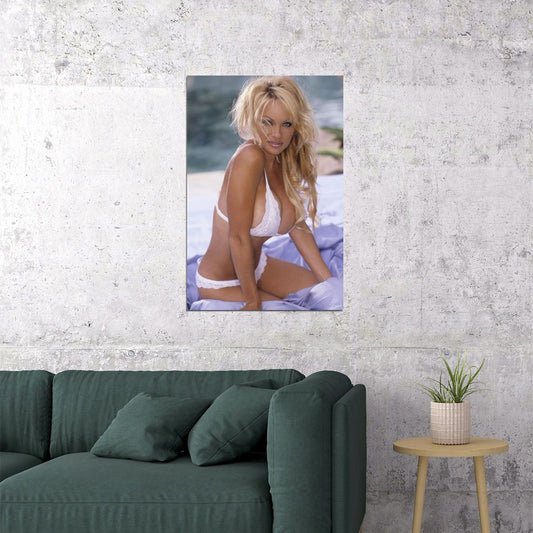 Pam Anderson Sexy Model Beautiful Female Poster Wall Art Print Home Wall Decor - xonomax