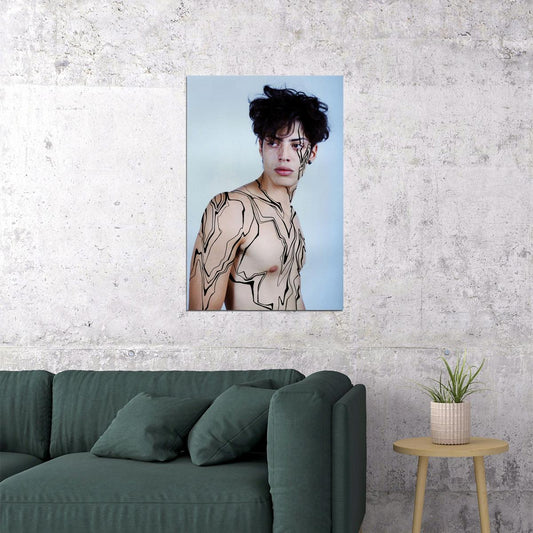 Body Art Figures Sexy Male Model Photo Poster Wall Art Print Home Wall Decor - xonomax
