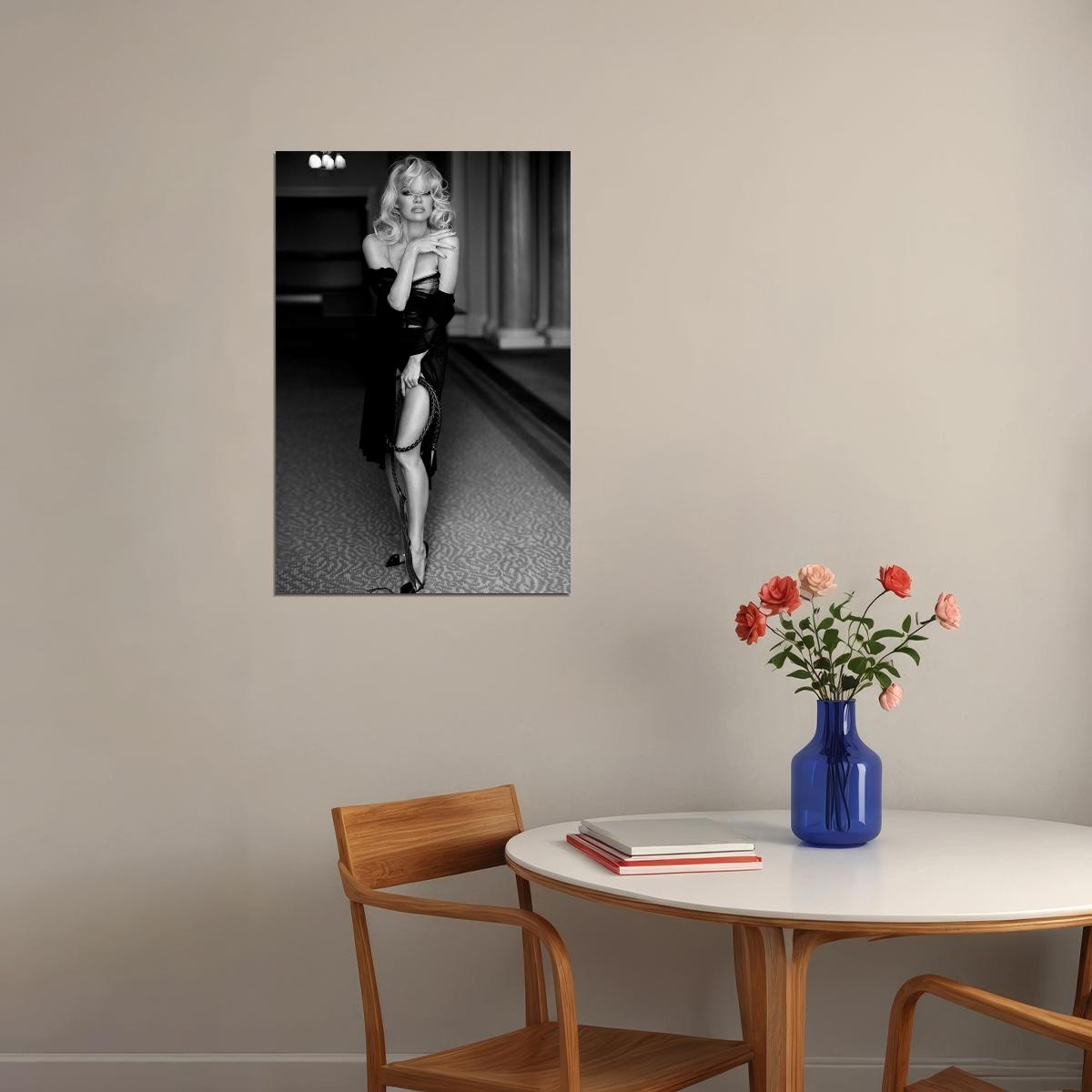 Pam Anderson Sexy Cowgirl Artist Actor Poster Wall Art Print Home Wall Decor - xonomax