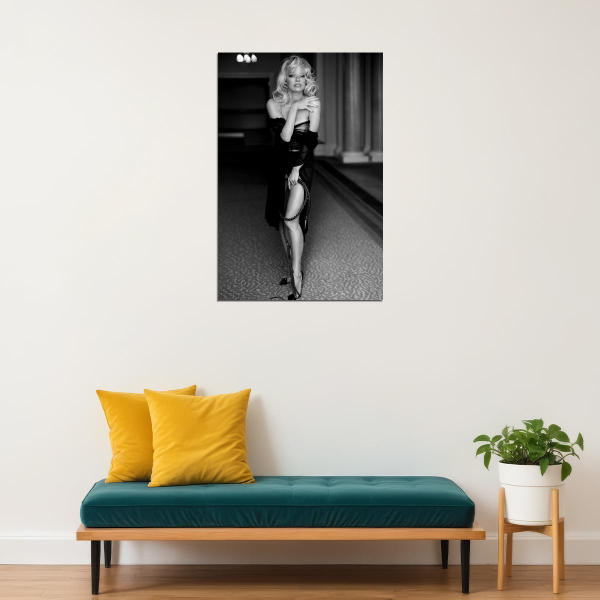 Pam Anderson Sexy Cowgirl Artist Actor Poster Wall Art Print Home Wall Decor - xonomax