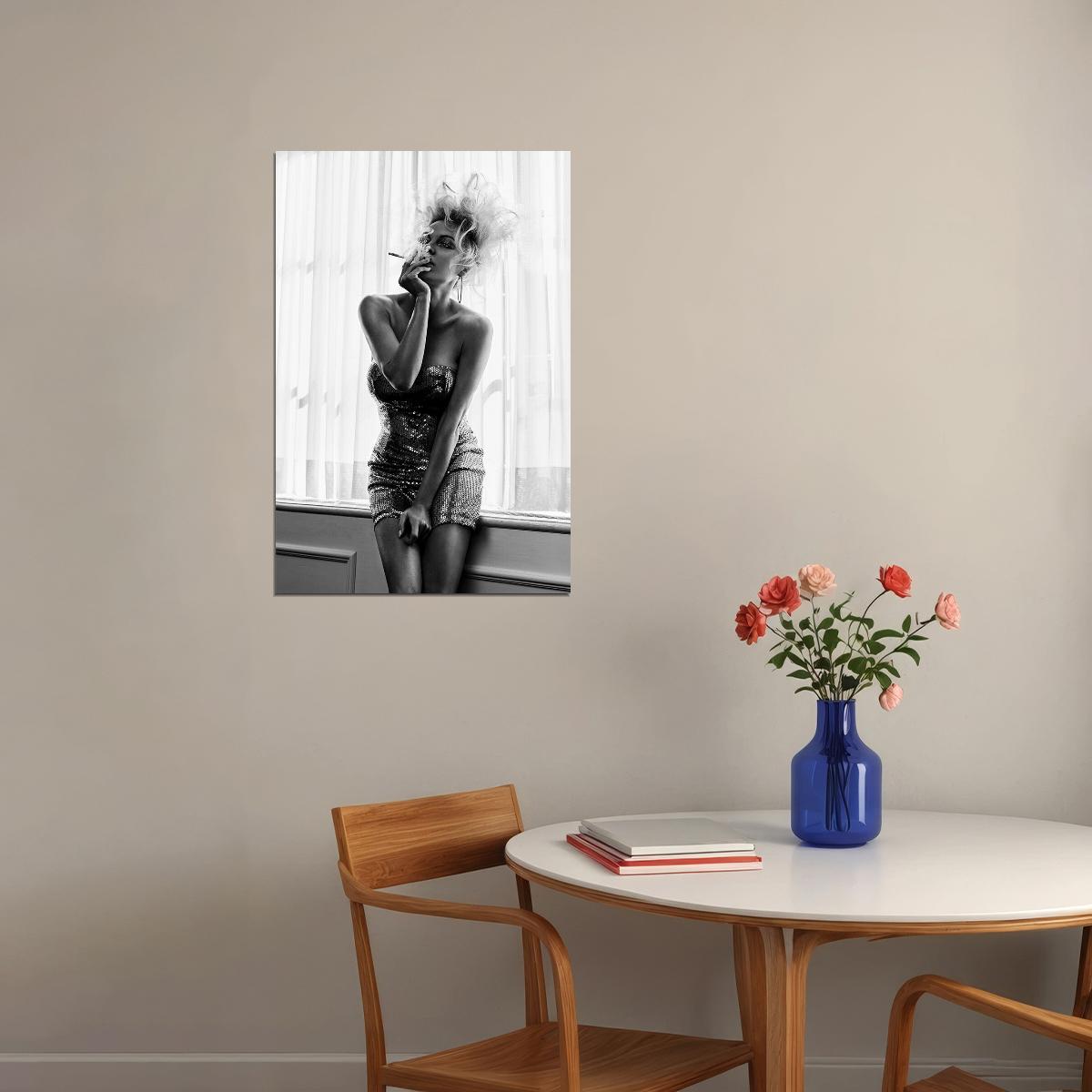 Pam Anderson Sexy Cowgirl Poster Wall Art Print Home Wall Decor - xonomax