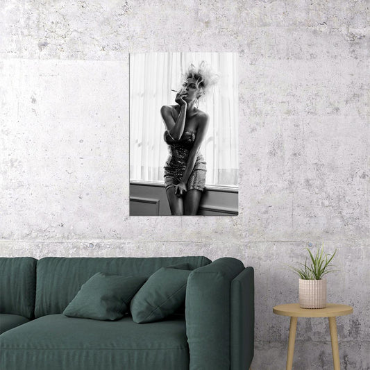 Pam Anderson Sexy Cowgirl Poster Wall Art Print Home Wall Decor - xonomax