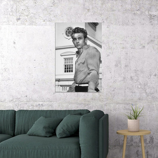 James Dean Vintage Photography Legendary Artist Poster Wall Art Print Home Wall Decor - xonomax