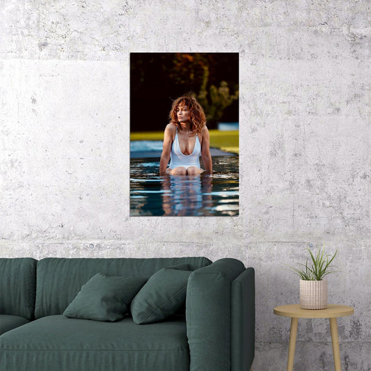 Jennifer Lopez Music Artist Pink Pants Poster Wall Art Print Home Wall Decor - xonomax