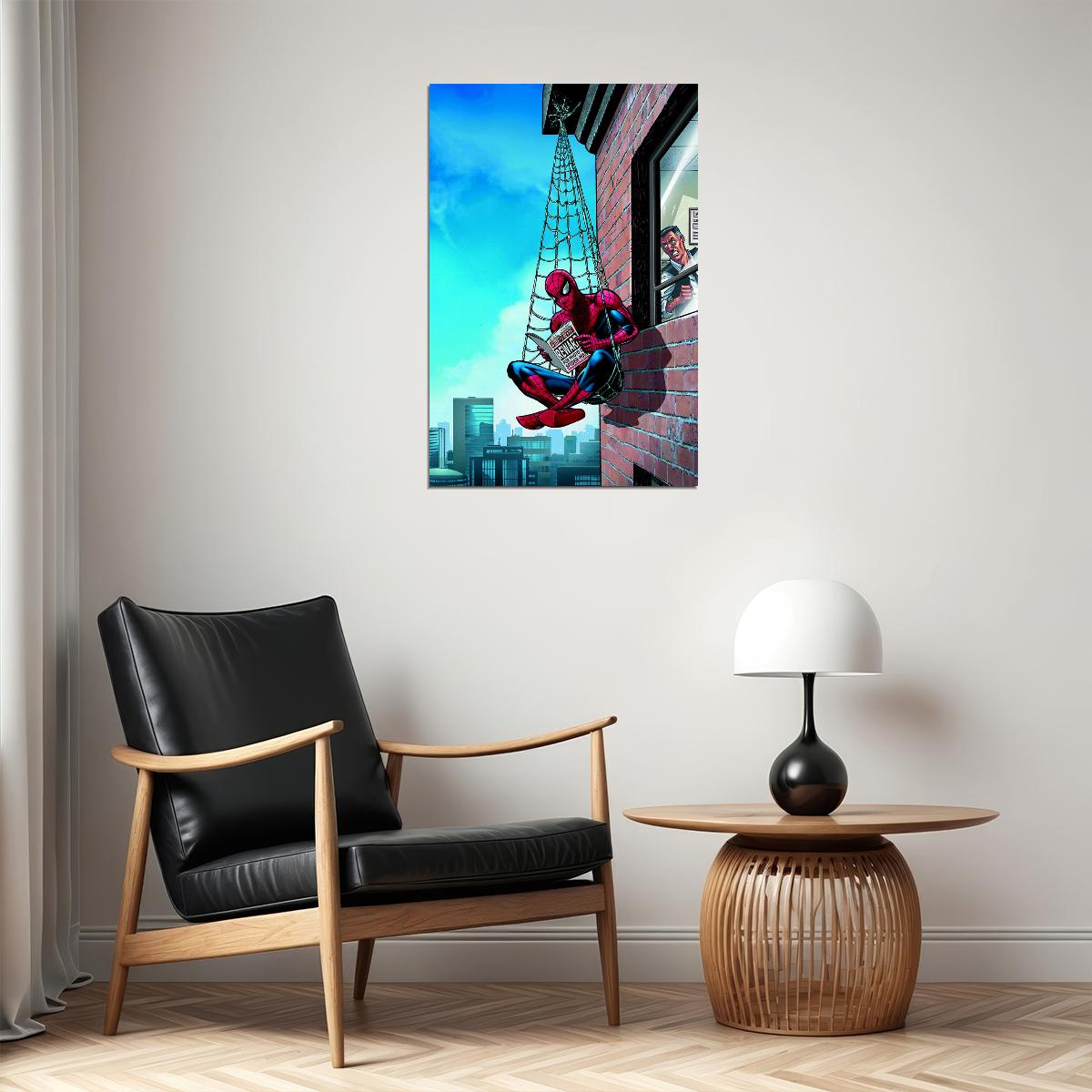 Spider Man Fictional Character Comic Superhero Poster Wall Art Print Home Wall Decor